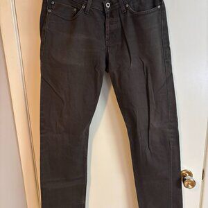 Naked and Famous Brown Selvedge Chino (weird Guy) Size 33